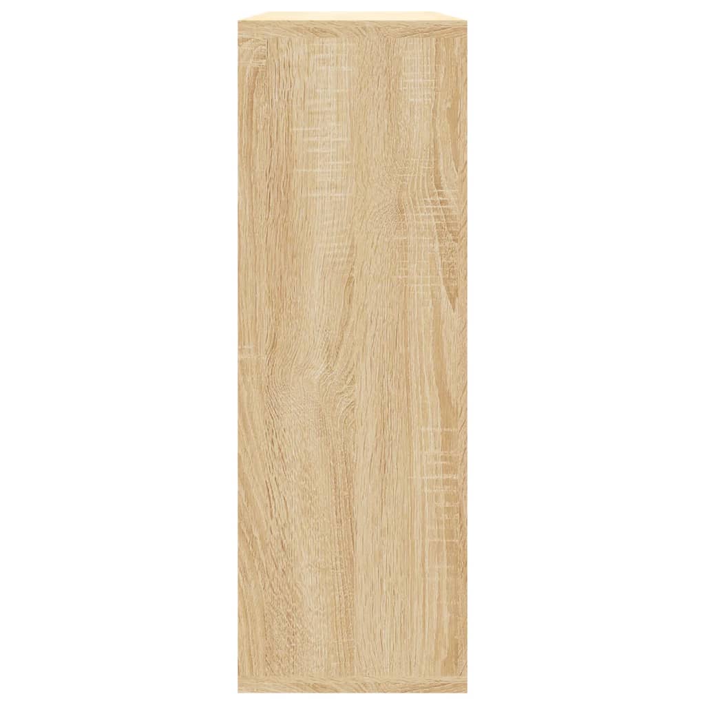 Vegghyller Sonoma Eik 104X20X58,5 Cm Konstruert Tre
