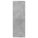 Vegghyller Betonggrå 104X20X58,5 Cm Konstruert Tre