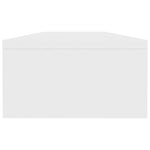 Skjermfeste Hvit 100X24X13 Cm Konstruert Tre