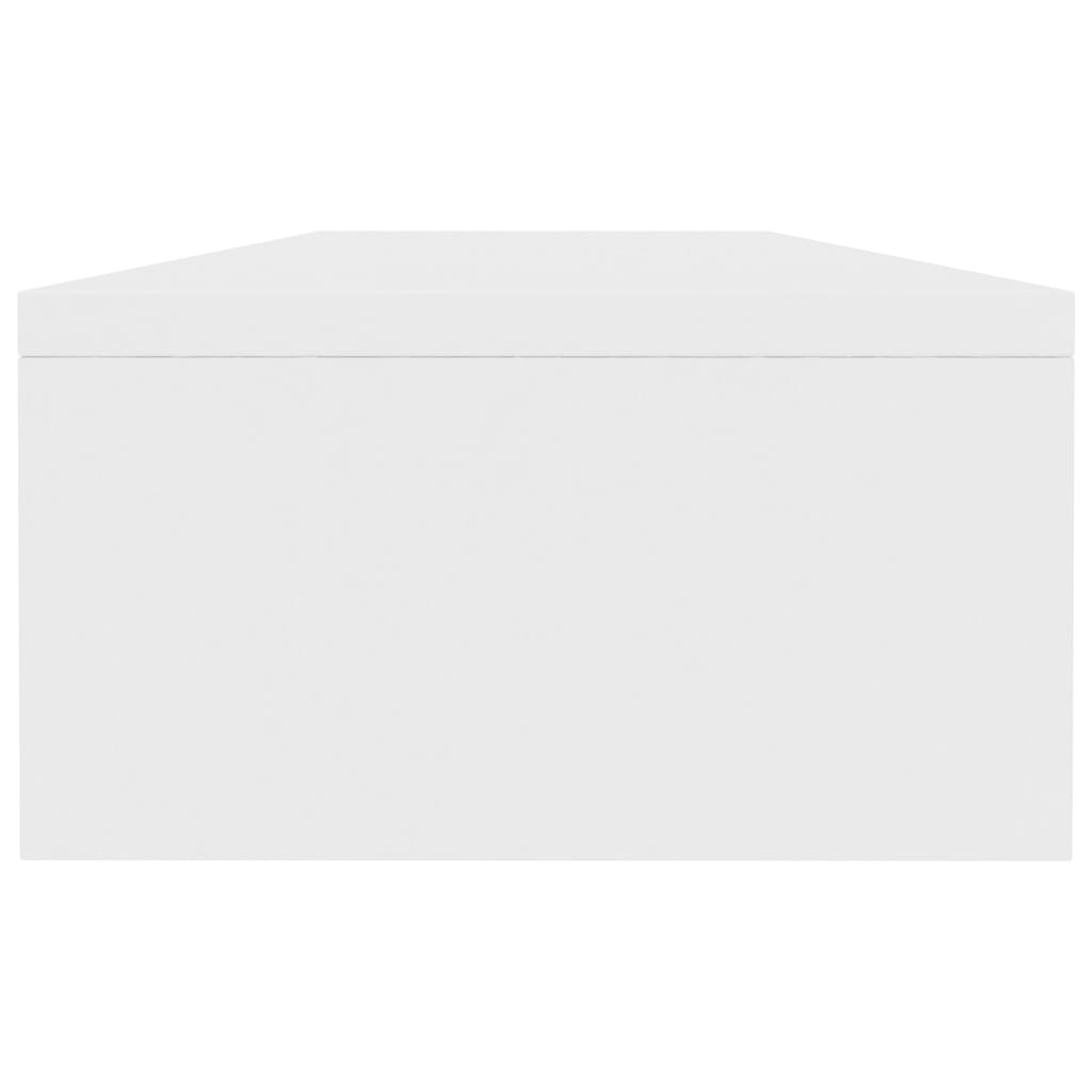 Skjermfeste Hvit 100X24X13 Cm Konstruert Tre