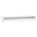 Skjermfeste Hvit 100X24X13 Cm Konstruert Tre