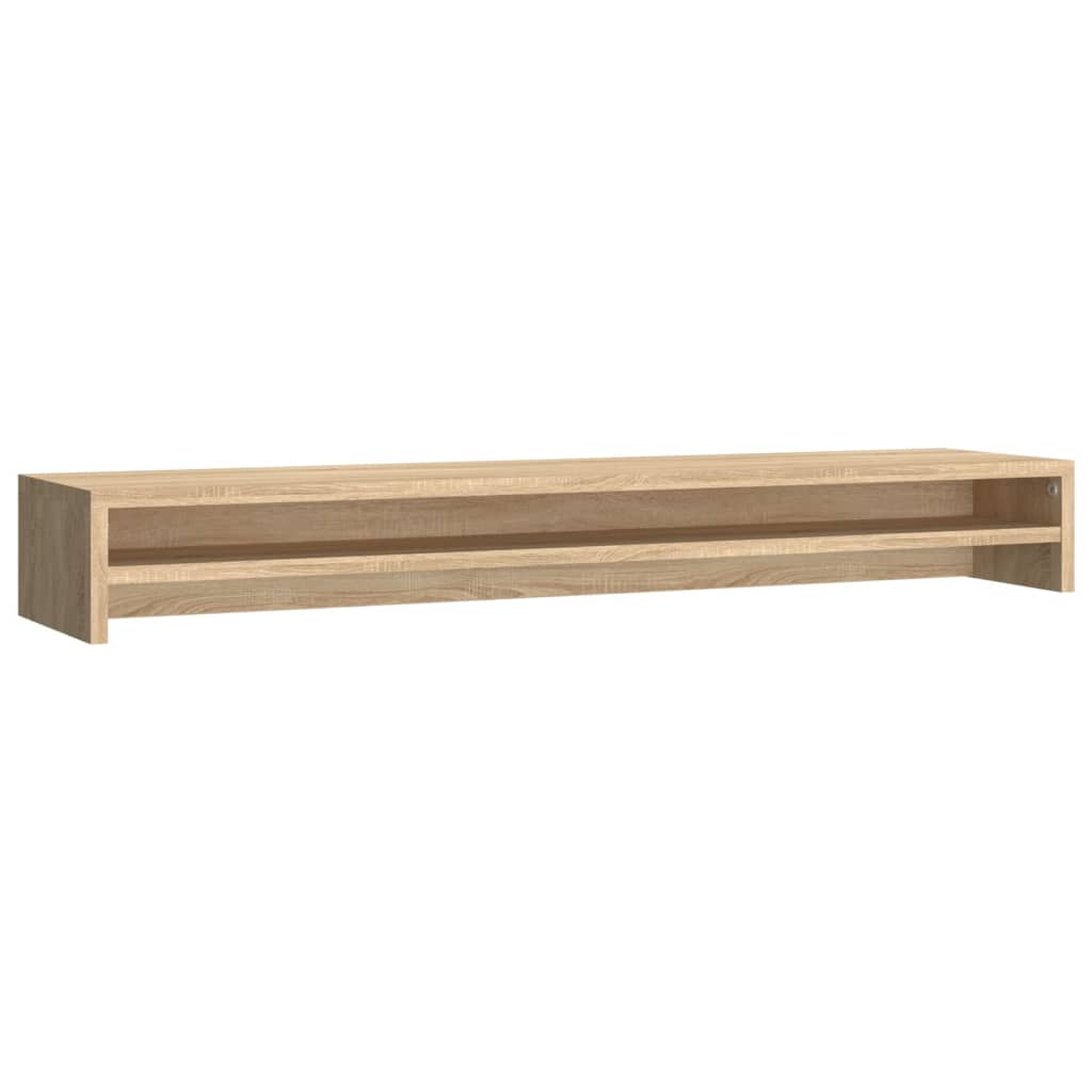 Skjermstativ Sonoma Eik 100X24X13 Cm Konstruert Tre
