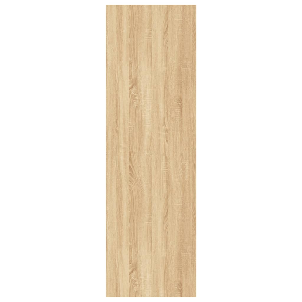 Bokhylle/Skjenk Sonoma Eik 66X30X98 Cm Sponplate