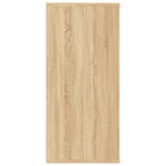 Bokhylle/Skjenk Sonoma Eik 66X30X98 Cm Sponplate
