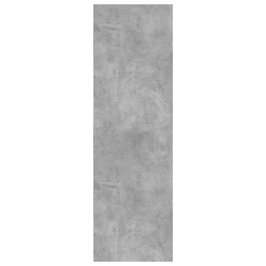 Bokhylle/Skjenk Betonggrå 66X30X98 Cm Sponplate