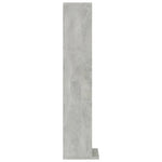 Cd-Skap Betonggrå 21X20X88 Cm Konstruert Tre