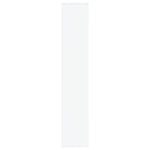 Skoskap Hvit 54X34X183 Cm Sponplate