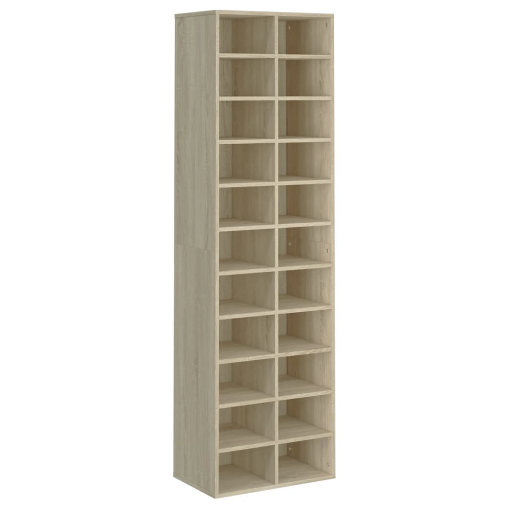 Skoskap Sonoma Eik 54X34X183 Cm Sponplate