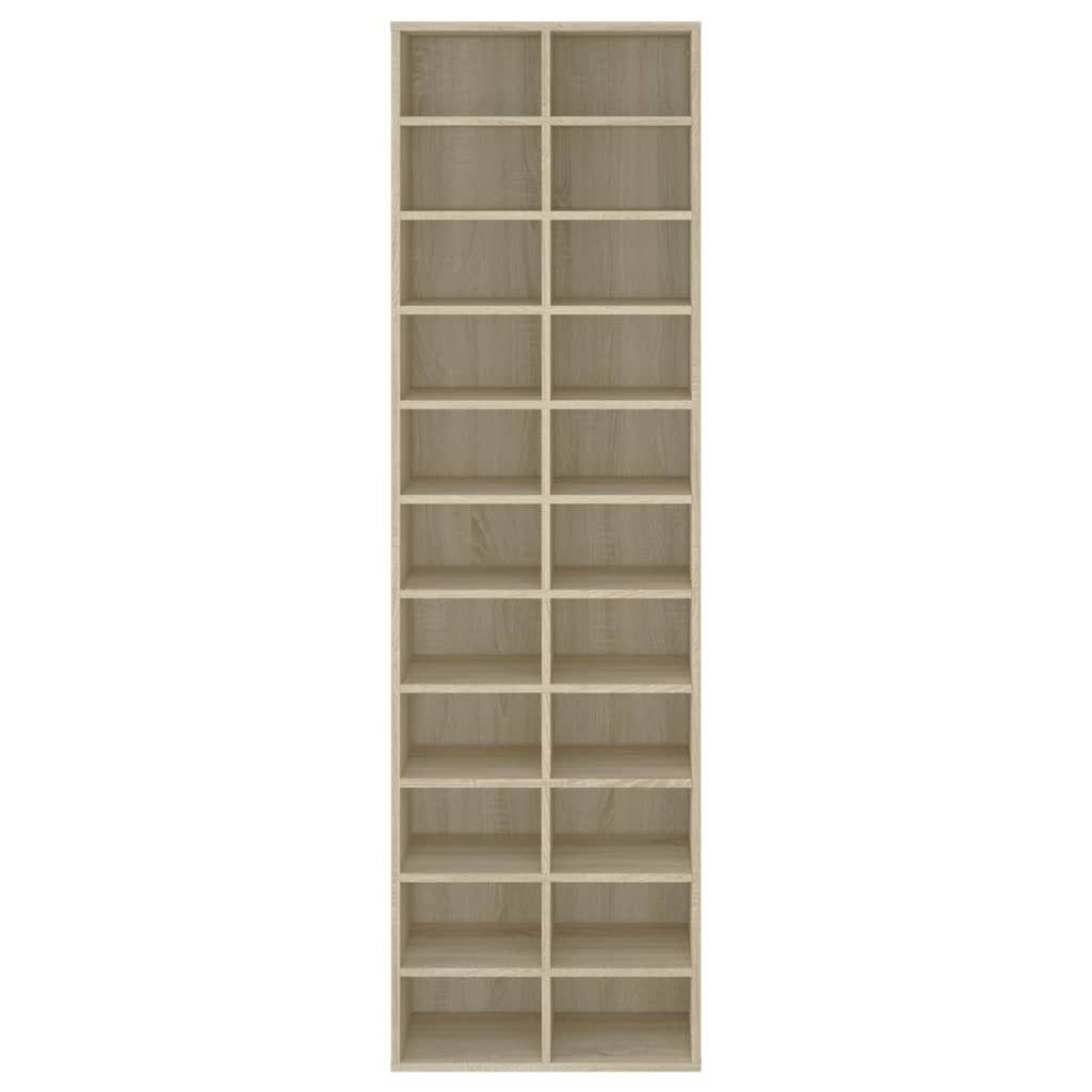 Skoskap Sonoma Eik 54X34X183 Cm Sponplate