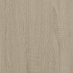 Skoskap Sonoma Eik 54X34X183 Cm Sponplate