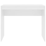 Skrivebord Hvit 90X40X72 Cm Konstruert Tre