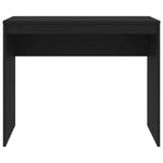 Skrivebord Svart 90X40X72 Cm Konstruert Tre