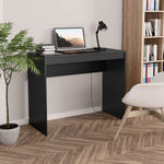 Skrivebord Svart 90X40X72 Cm Konstruert Tre