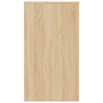 Skrivebord Sonoma Eik 90X40X72 Cm Konstruert Tre
