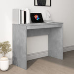 Skrivebord Betonggrå 90X40X72 Cm Konstruert Tre