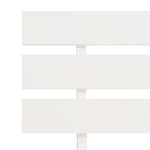 Sengeramme Med Hodegavl Hvit 180X200 Cm Heltre Furu