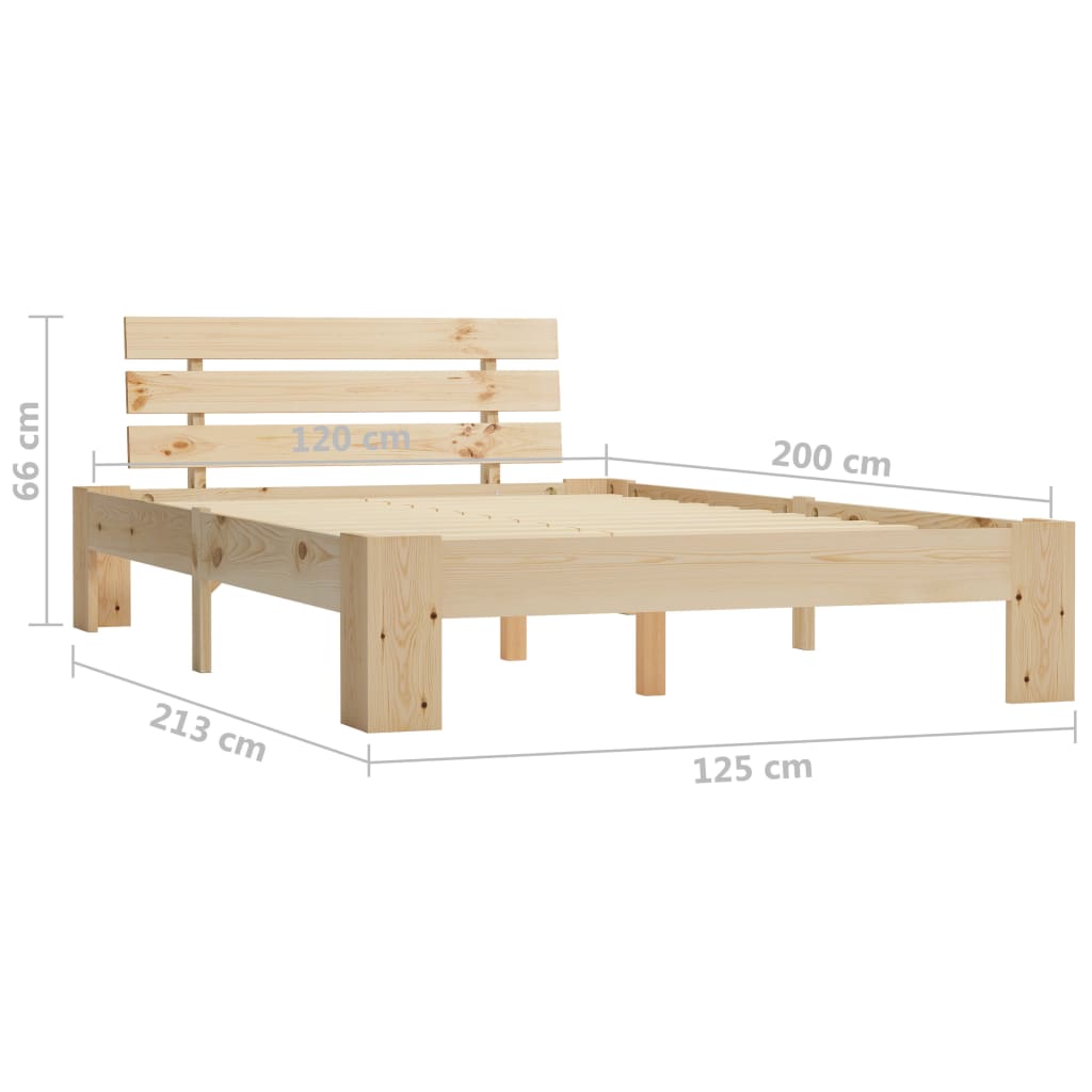 Sengeramme Heltre Furu 120X200 Cm