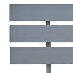Sengeramme Grå Heltre Furu 90X200 Cm