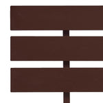 Sengeramme Mørkebrun Heltre Furu 100X200 Cm