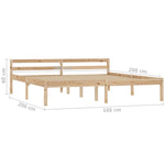 Sengeramme Heltre Furu 160X200 Cm