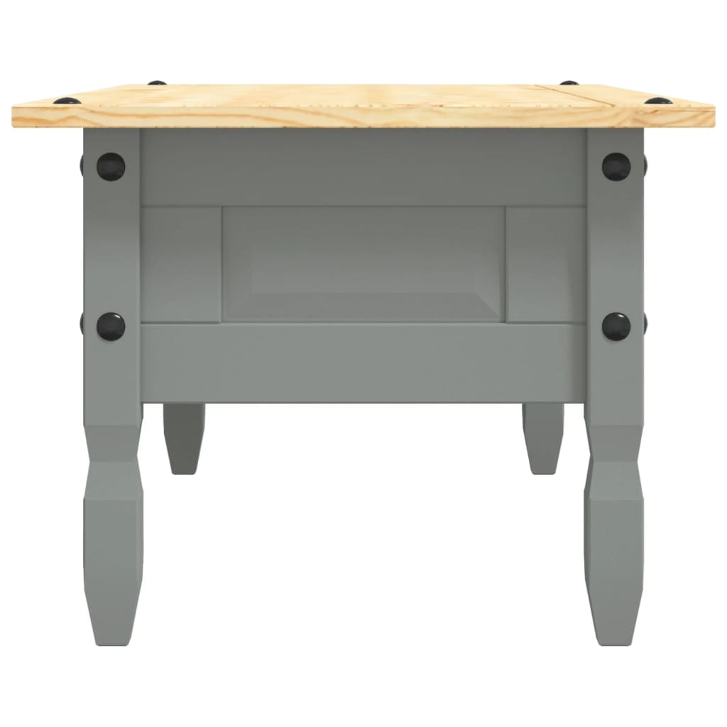 Salongbord Meksikansk Corona-Stil Furu 100X55X44 Cm Grå