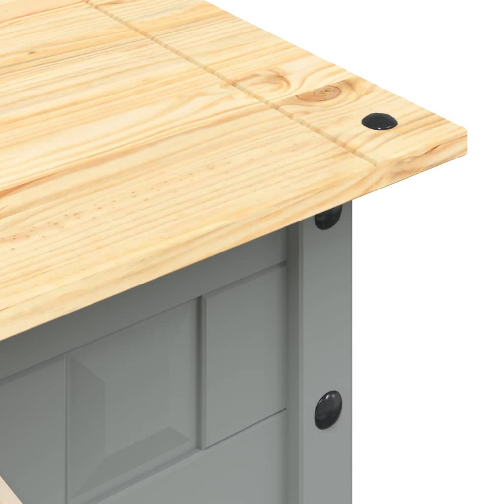 Salongbord Meksikansk Corona-Stil Furu 100X55X44 Cm Grå