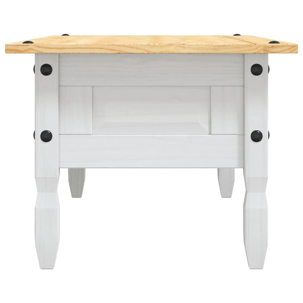 Salongbord Meksikansk Corona-Stil Furu 100X55X44 Cm Hvit