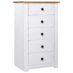 Skjenk Hvit 46X40X89 Cm Furu Panama Range