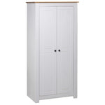 Garderobeskap Hvit 80X50X171,5 Cm Heltre Furu Panama Range