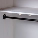 Garderobeskap Hvit 80X50X171,5 Cm Heltre Furu Panama Range