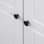 Garderobeskap Hvit 80X50X171,5 Cm Heltre Furu Panama Range