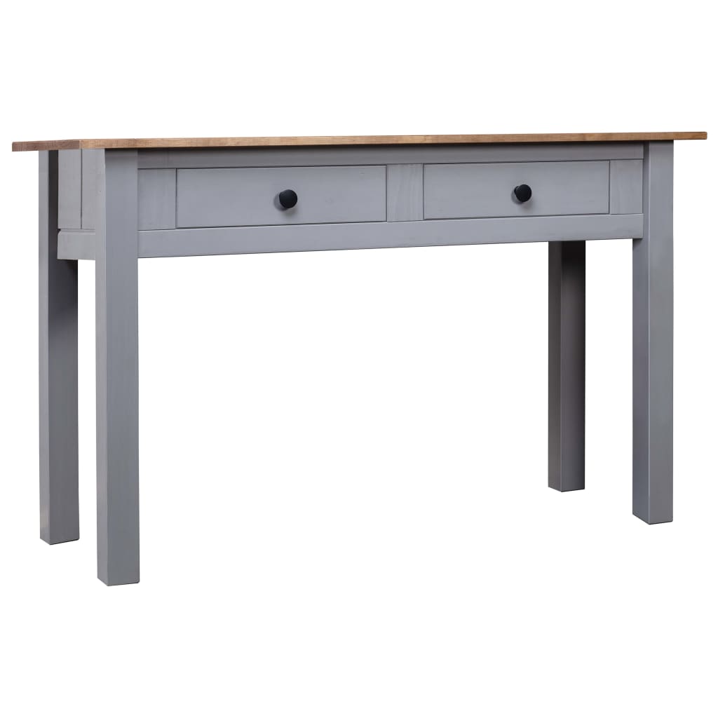 Konsollbord Grå 110X40X72 Cm Heltre Furu Panama Range