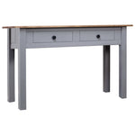 Konsollbord Grå 110X40X72 Cm Heltre Furu Panama Range