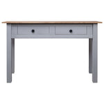 Konsollbord Grå 110X40X72 Cm Heltre Furu Panama Range