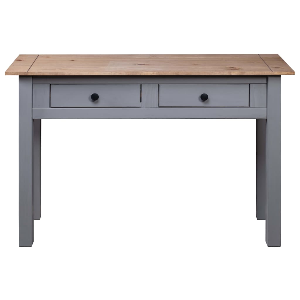 Konsollbord Grå 110X40X72 Cm Heltre Furu Panama Range