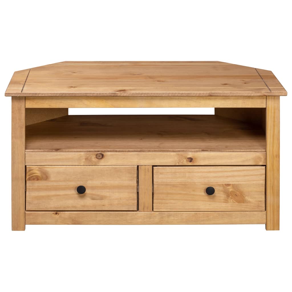Tv-Hjørneskap 93X49X49 Cm Heltre Furu Panama Range