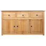 Skjenk 135X40X80 Cm Heltre Furu Panama Range