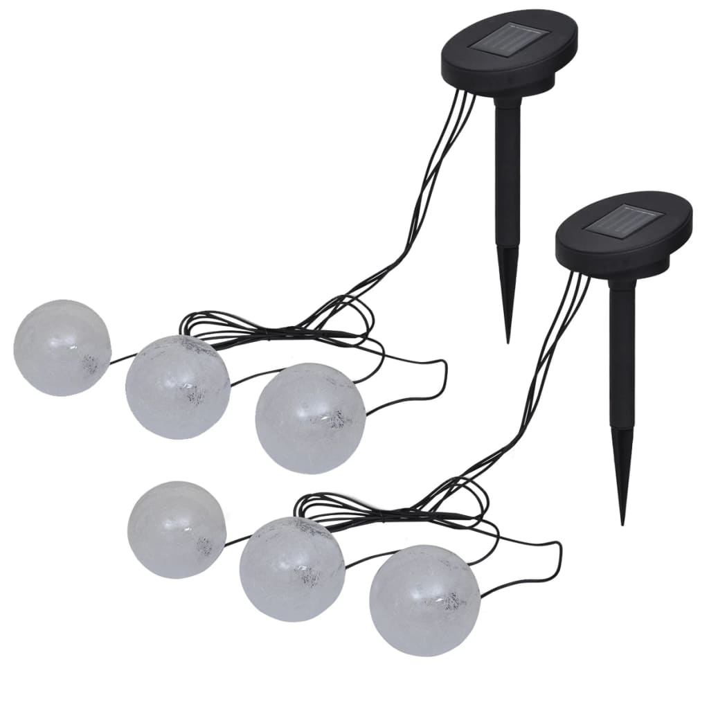 Flytende Lamper 6 Stk Led For Dam Og Basseng
