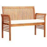 2-Seters Hagebenk Med Pute 120 Cm Heltre Akasie