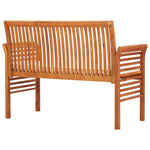 2-Seters Hagebenk Med Pute 120 Cm Heltre Akasie