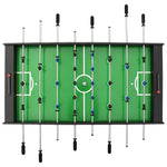 Sammenleggbart Fotballbord 121X61X80 Cm Svart
