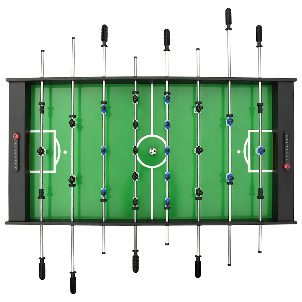 Sammenleggbart Fotballbord 121X61X80 Cm Svart