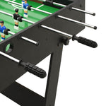 Sammenleggbart Fotballbord 121X61X80 Cm Svart