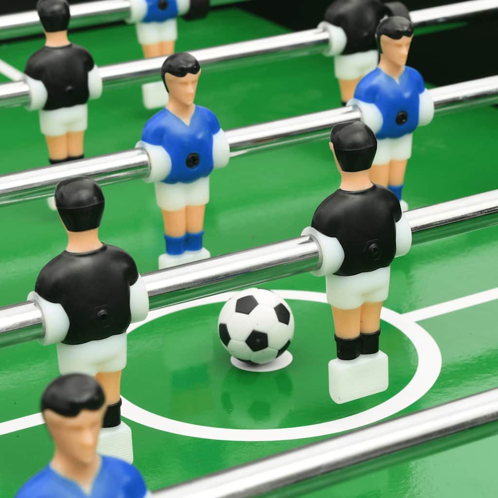 Sammenleggbart Fotballbord 121X61X80 Cm Svart