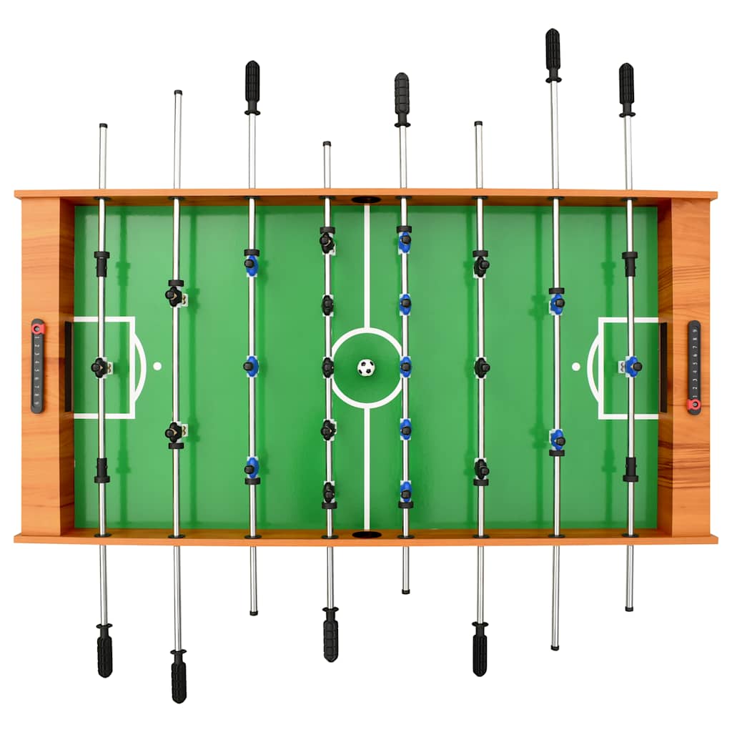 Sammenleggbart Fotballbord 121X61X80 Cm Lys Brun
