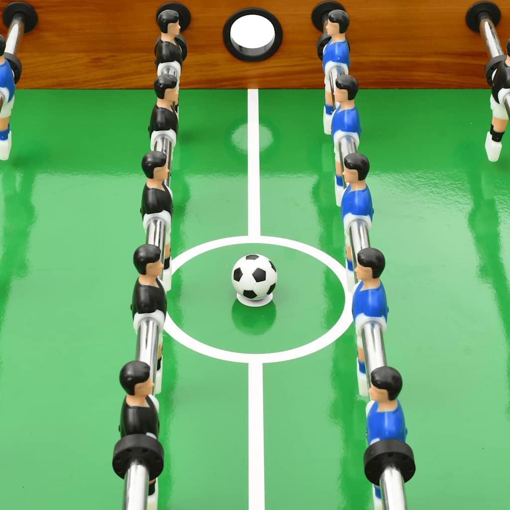 Sammenleggbart Fotballbord 121X61X80 Cm Lys Brun