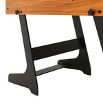 Sammenleggbart Fotballbord 121X61X80 Cm Lys Brun