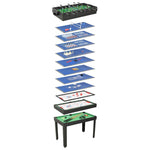 Multi-Spillbord 15-I-1 121X61X82 Cm Svart