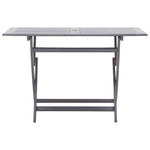 Sammenleggbart Hagebord 120X70X75 Cm Heltre Akasie