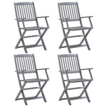 Klappstoler 4 Stk Heltre Akasie